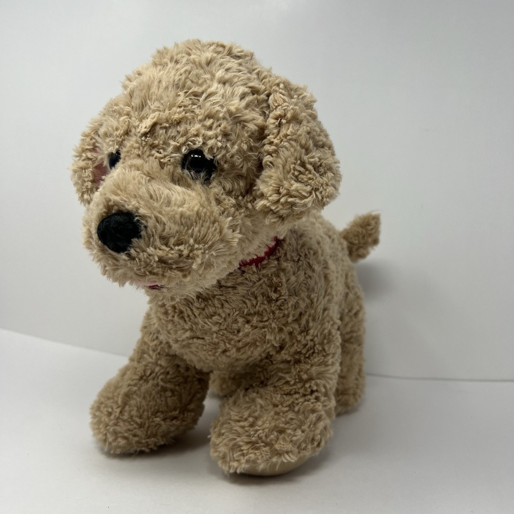 Labradoodle Goldendoodle  Plush Build a Bear Dog Puppy BAB‎ Tan 12" Toy Gift
